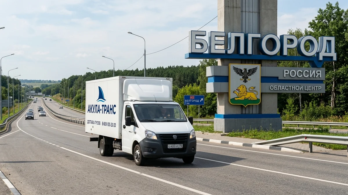 Грузоперевозки Москва - Белгород автомобильным транспортом компании Акула-Транс
