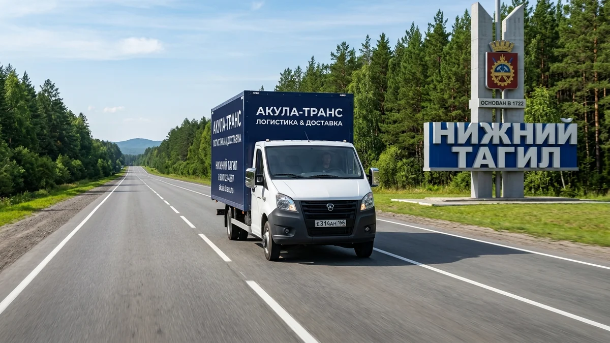 Грузоперевозки Москва - Нижний Тагил автомобильным транспортом компании Акула-Транс